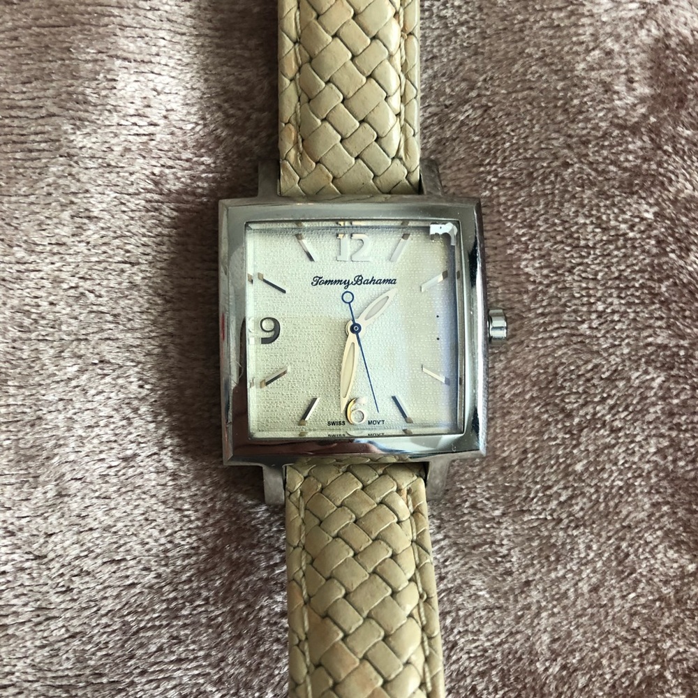 Tommy Bahama Leather Watch - Picture 2 of 6